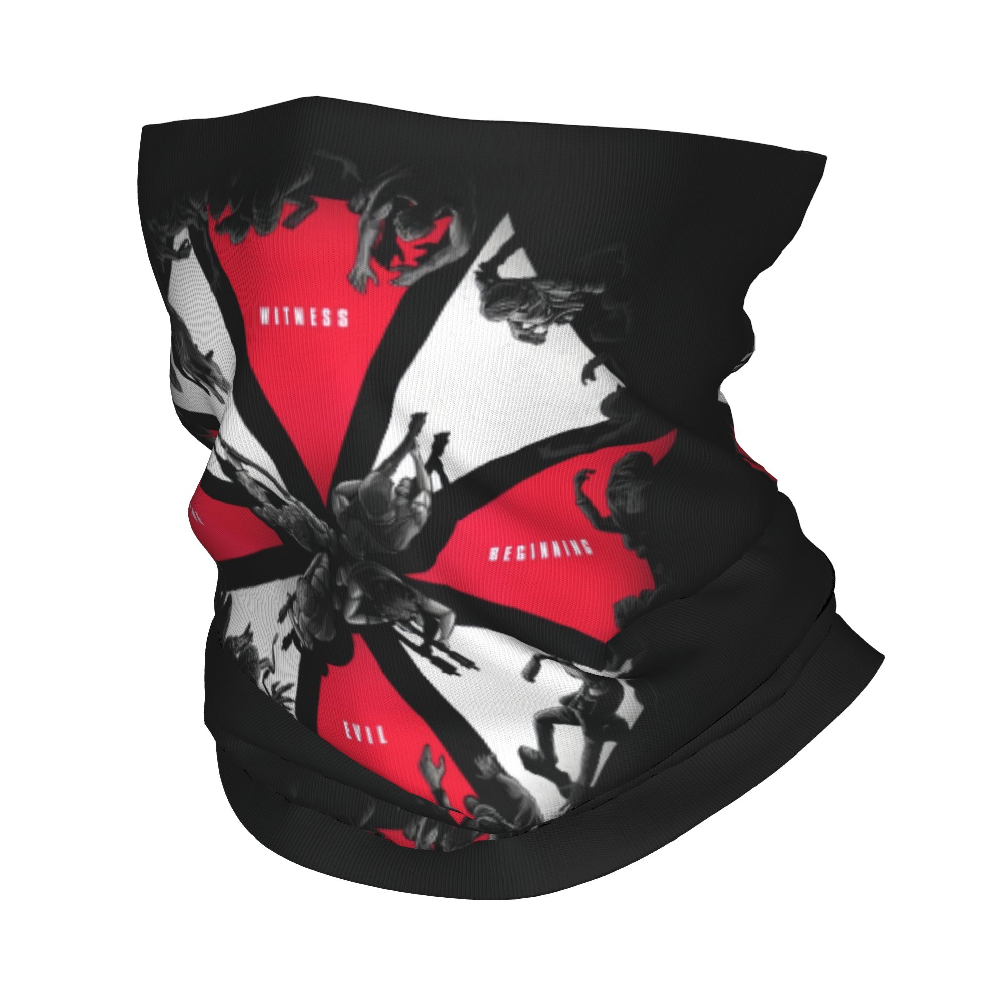 Neck Gaiter Fleece - ผ้าพันคออเนกประสงค์ลายเกม Resident Evil ของ Umbrellas Corporations