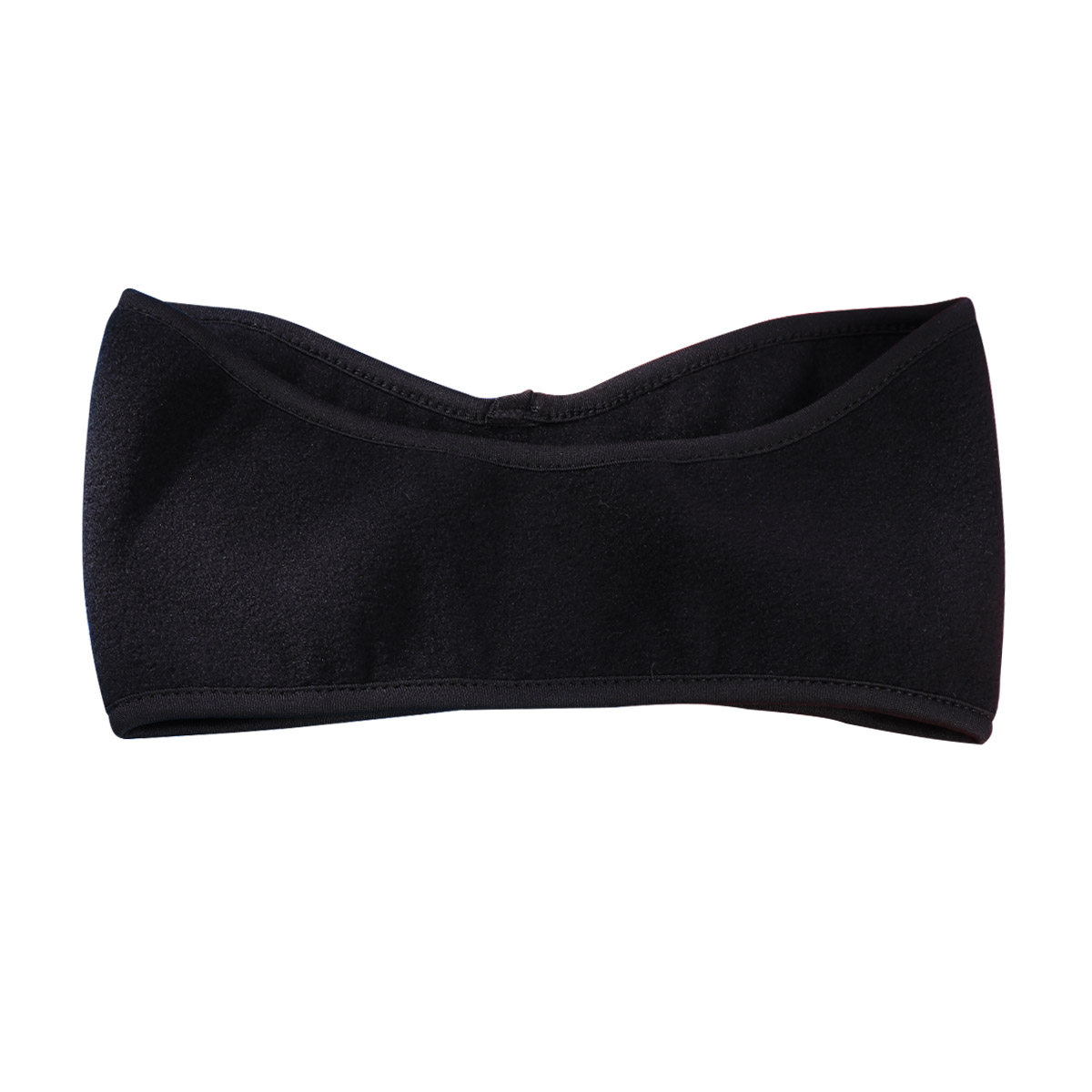Fleece Ear Warmer Band - ที่ปิดหูแบบยูนิเซ็กส์สีดำ ผ้าฟลีซนุ่ม อุ่นสำหรับฤดูหนาว ยืดหยุ่นด้วยผ้าสแปนเด็กซ์ น้ำหนักเบา ระบายอากาศได้ดี