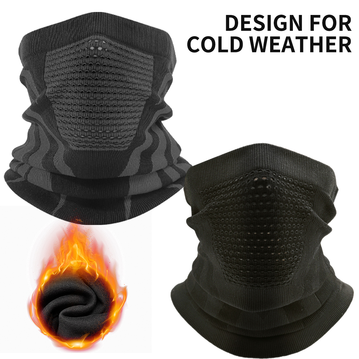 ผ้าคลุมหน้ากันหนาวแบบเต็มหน้า  - Neck Gaiter Fleece บทวิจารณ์และราคา
