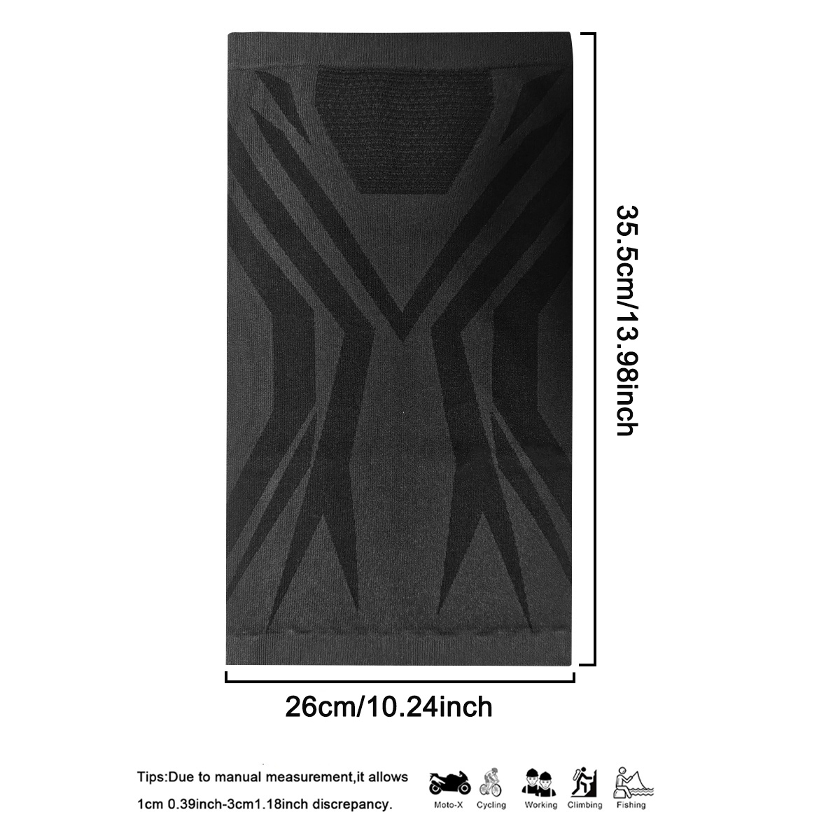 ผ้าคลุมหน้ากันหนาวแบบเต็มหน้า  - Neck Gaiter Fleece บทวิจารณ์และราคา