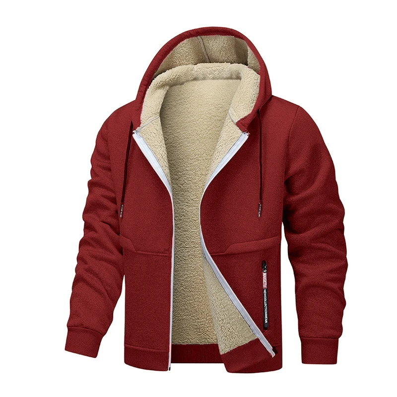 เสื้อฮู้ดลำลองสำหรับผู้ชายลายส - Sherpa Hoodie Fleece บทวิจารณ์และราคา