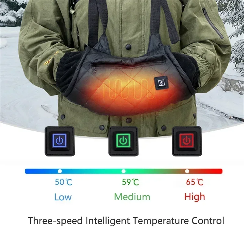 ถุงมืออุ่นมือไฟฟ้าแบบ USB สำหร - Hand Warmer Electric บทวิจารณ์และราคา