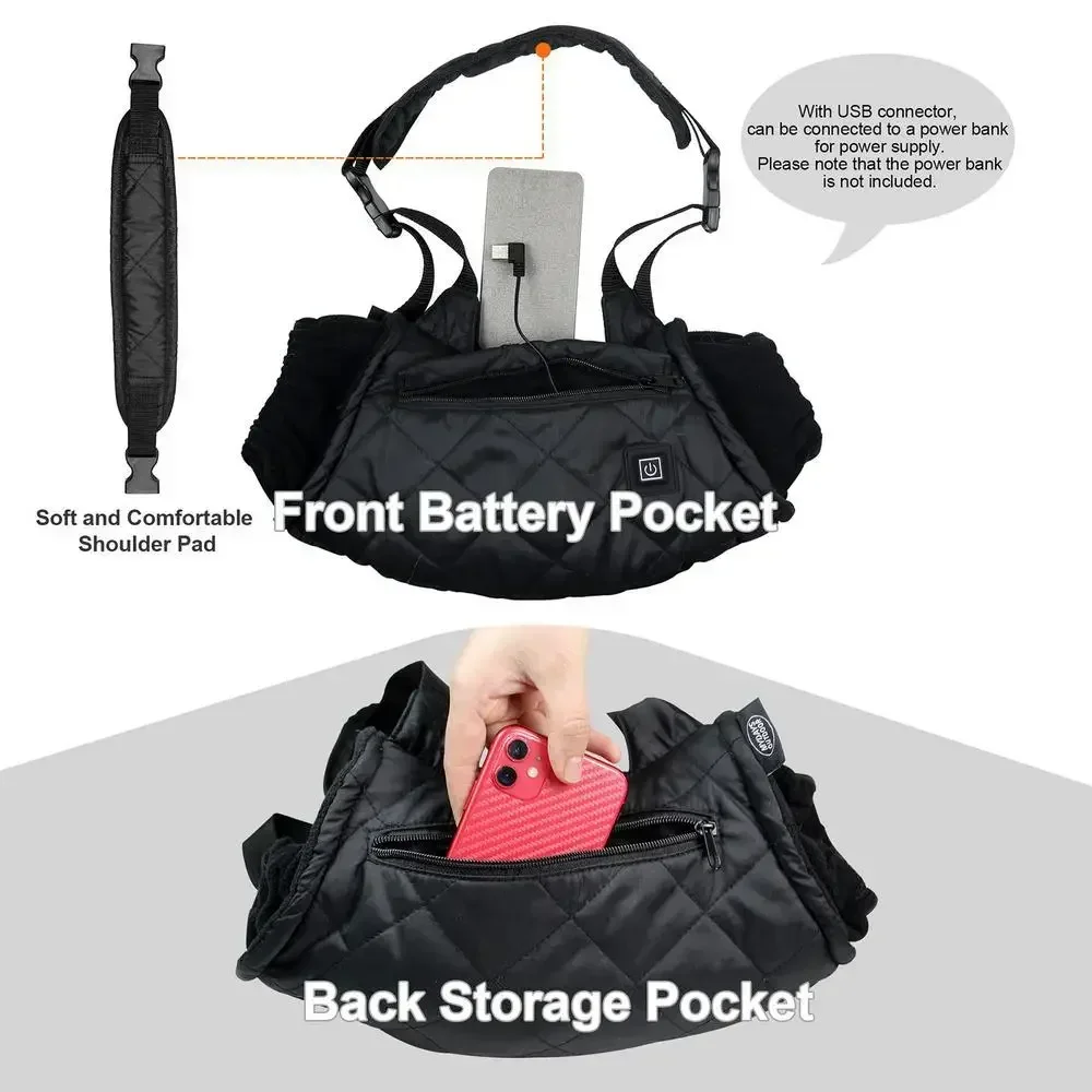 ถุงมืออุ่นมือไฟฟ้าแบบ USB สำหร - Hand Warmer Electric บทวิจารณ์และราคา