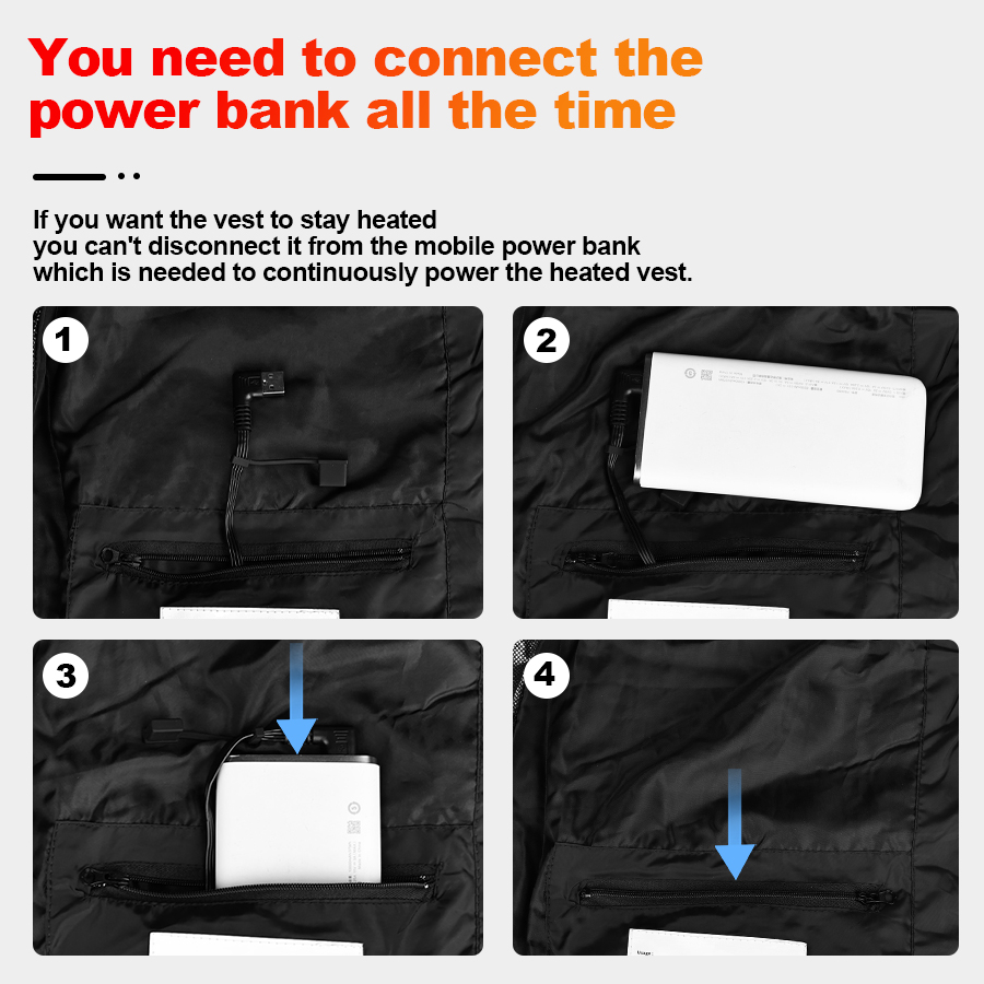 เสื้อกั๊กทำความร้อนไฟฟ้าสำหรับ - Heated Vest Battery บทวิจารณ์และราคา