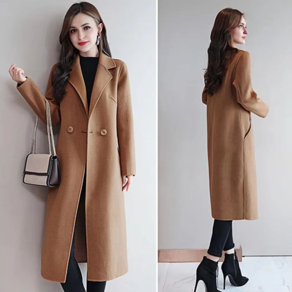 เสื้อโค้ทขนสัตว์ผู้หญิงแบบหรูห - Wool Coat Peacoat บทวิจารณ์และราคา