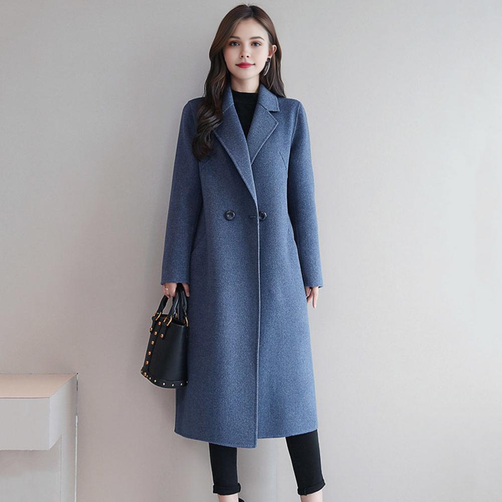 เสื้อโค้ทขนสัตว์ผู้หญิงแบบหรูห - Wool Coat Peacoat บทวิจารณ์และราคา