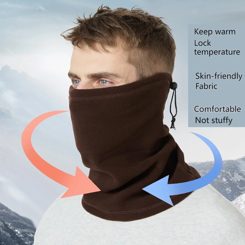 ผ้าพันคอคลุมหน้าแบบกันลมสำหรับ - Neck Gaiter Fleece บทวิจารณ์และราคา