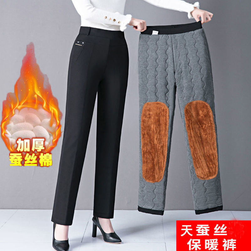 ตรงขากางเกงหญิงฤดูใบไม้ร่วง/ฤด - Corduroy Pant Warm บทวิจารณ์และราคา