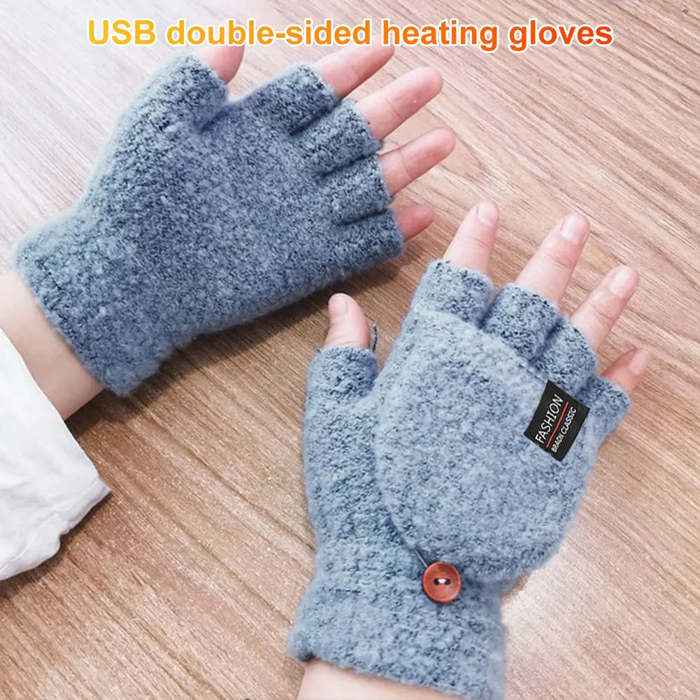ถุงมือไฟฟ้า USB สำหรับฤดูหนาว  - Hand Warmer Electric บทวิจารณ์และราคา