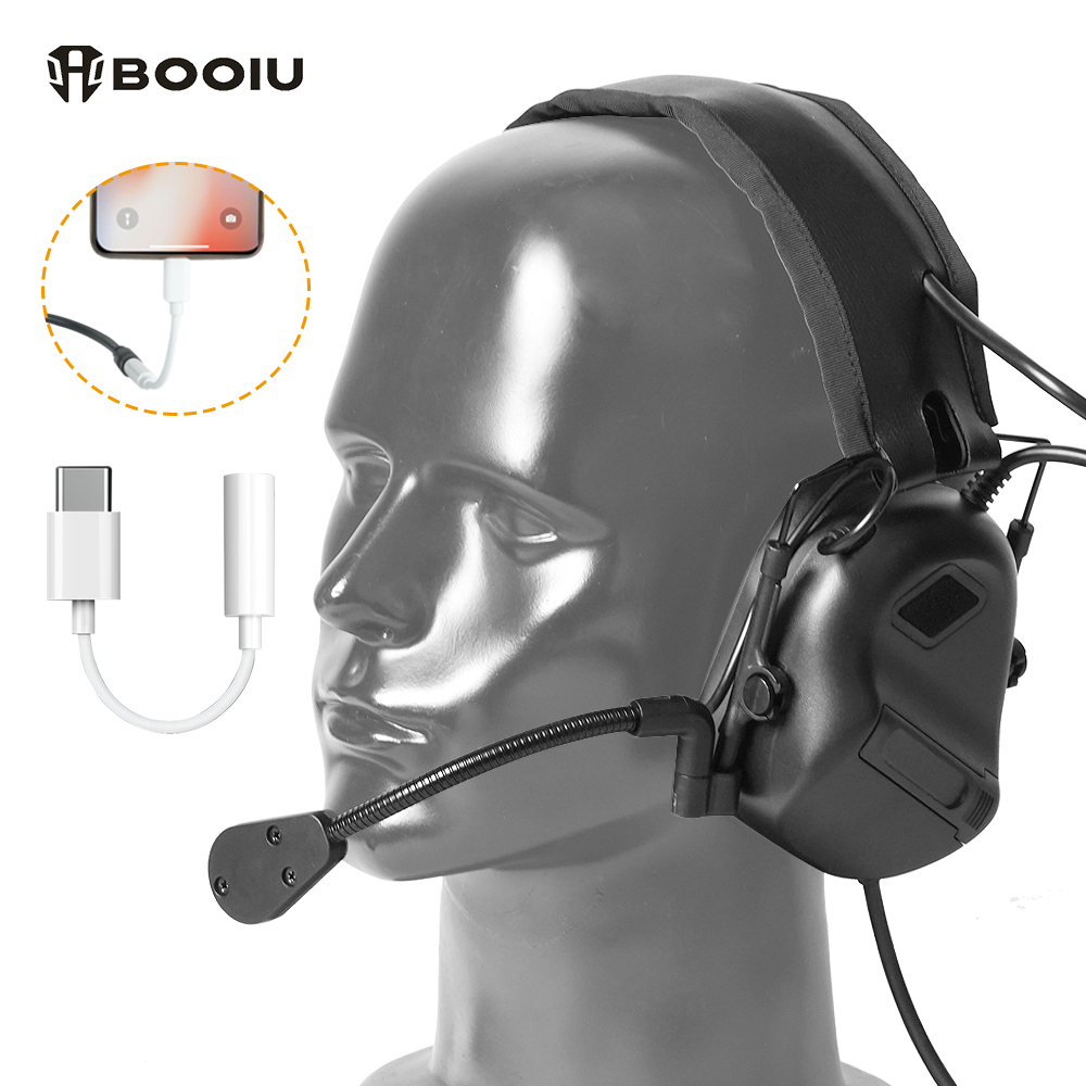 BOOIU ยุทธวิธีการถ่ายภาพอิเล็ก - Earmuffs Foldable บทวิจารณ์และราคา