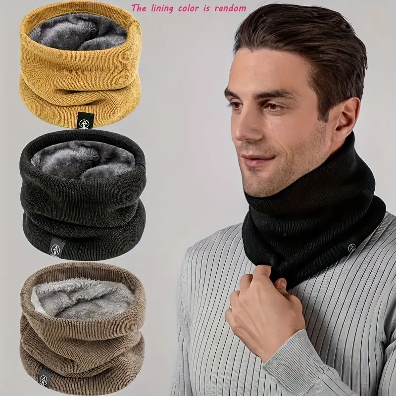 ผ้าพันคอไหมพรมถักหนานุ่ม กันลม - Neck Gaiter Fleece บทวิจารณ์และราคา