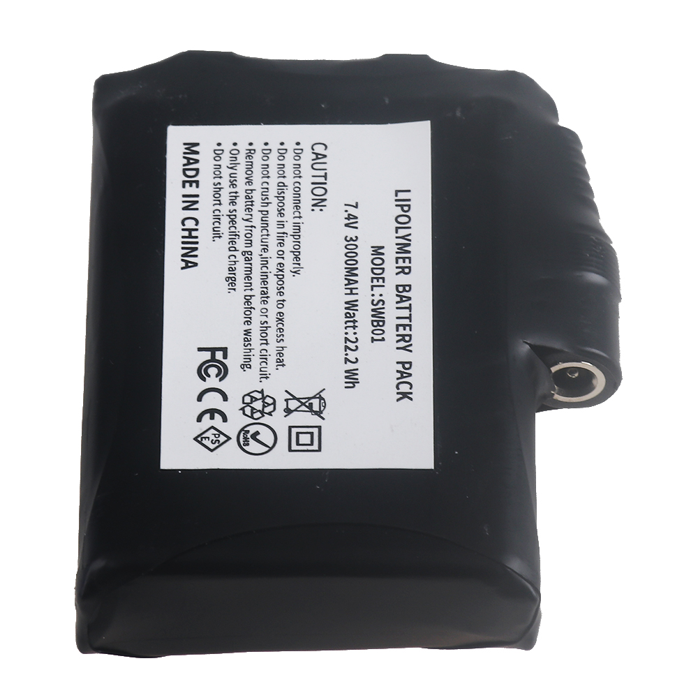 แบตเตอรี่ลิเธียมโพลิเมอร์ 7.4V - Heated Vest Battery บทวิจารณ์และราคา