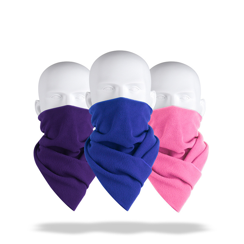ฤดูใบไม้ร่วงฤดูหนาวผ้าพันคอสํา - Neck Gaiter Fleece บทวิจารณ์และราคา