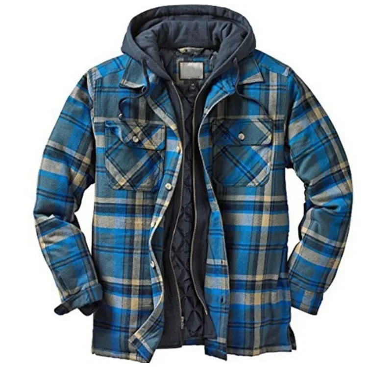 เสื้อแจ็คเก็ตผ้าแฟลนเนลลายสก็อ - Flannel Shirt Lined บทวิจารณ์และราคา