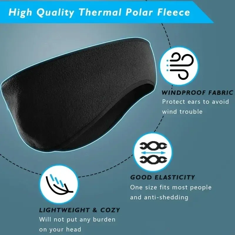 ที่ปิดหูกันหนาวแบบมีสไตล์ 1 ชิ - Winter Headband Fleece บทวิจารณ์และราคา