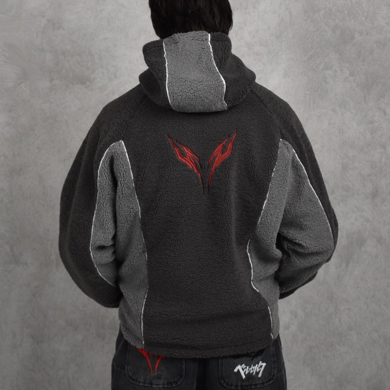 เสื้อแจ็คเก็ตมีฮู้ดผ้าเชอร์ปาแ - Sherpa Hoodie Fleece บทวิจารณ์และราคา