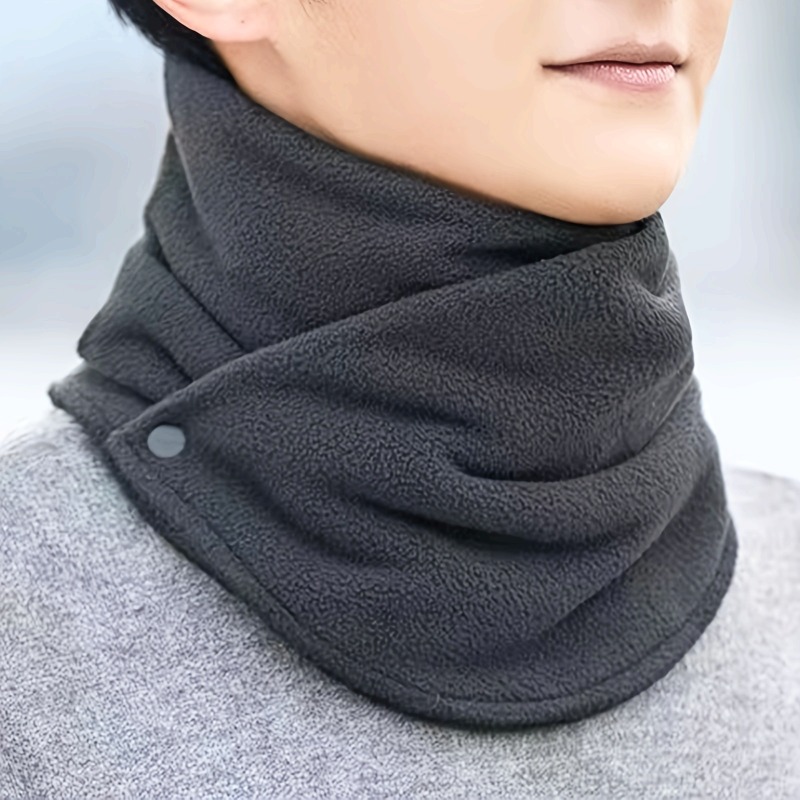 ผ้าคลุมคอแบบหนาบุด้วยขนแกะสำหร - Neck Gaiter Fleece บทวิจารณ์และราคา
