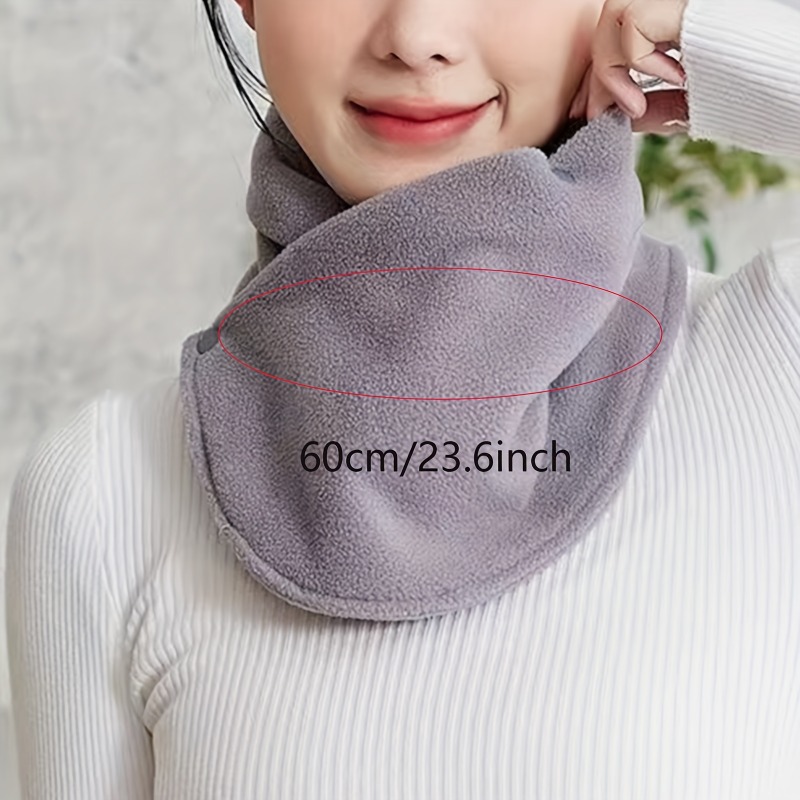 ผ้าคลุมคอแบบหนาบุด้วยขนแกะสำหร - Neck Gaiter Fleece บทวิจารณ์และราคา