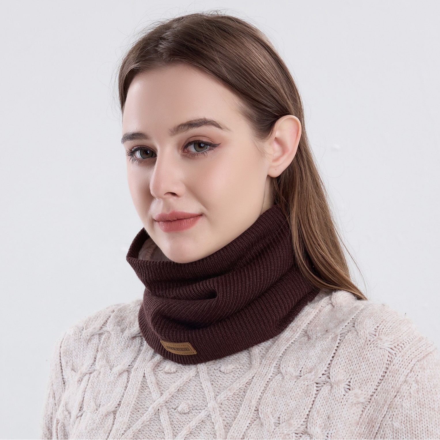 ผ้าพันคอกันลมแบบหนา บุด้วยผ้าฟ - Neck Gaiter Fleece บทวิจารณ์และราคา