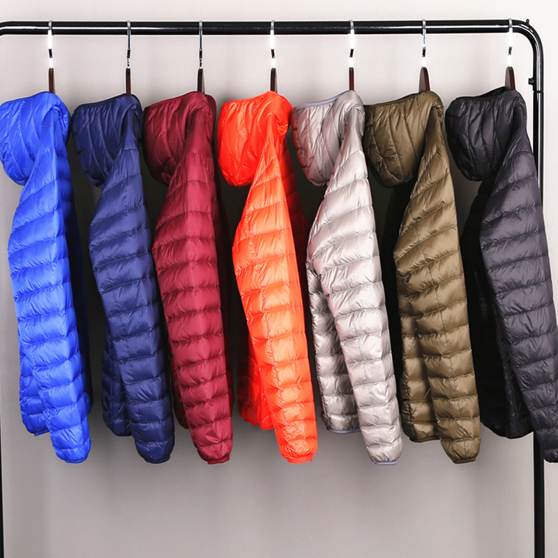 แจ็กเก็ตขนเป็ดน้ำหนักเบาพิเศษส - Down Jacket Packable บทวิจารณ์และราคา