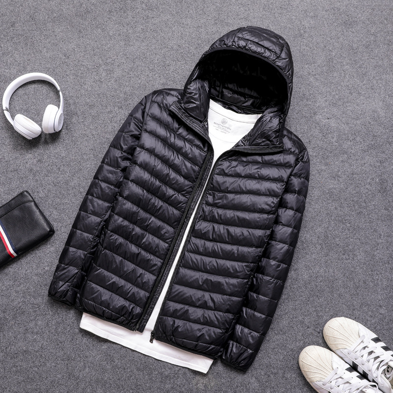 แจ็กเก็ตขนเป็ดน้ำหนักเบาพิเศษส - Down Jacket Packable บทวิจารณ์และราคา