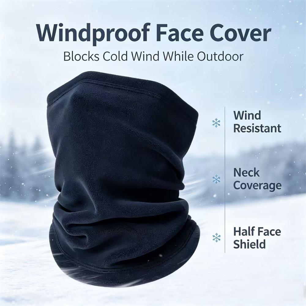 ผ้าคลุมคอกันลมแบบฟลีซ, หน้ากาก - Neck Gaiter Fleece บทวิจารณ์และราคา
