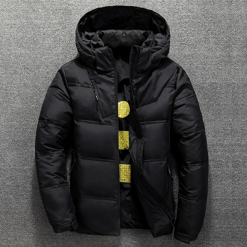 ฤดูหนาวผู้ชายเสื้อลำลองฤดูใบไม - Down Jacket Packable บทวิจารณ์และราคา