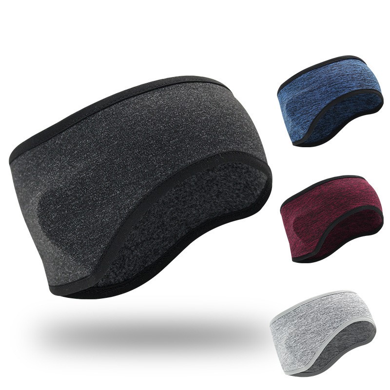 กีฬาฤดูหนาว Sweatband แถบคาดศี - Fleece Ear Warmer Band บทวิจารณ์และราคา