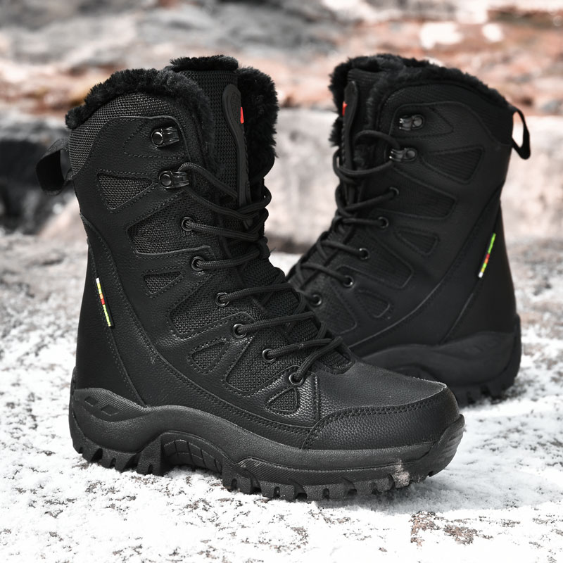 รองเท้าบูทผู้ชายแบบยุทธวิธีใหม - Waterproof Winter Boot บทวิจารณ์และราคา
