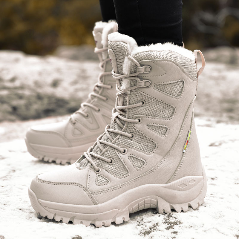 รองเท้าบูทผู้ชายแบบยุทธวิธีใหม - Waterproof Winter Boot บทวิจารณ์และราคา