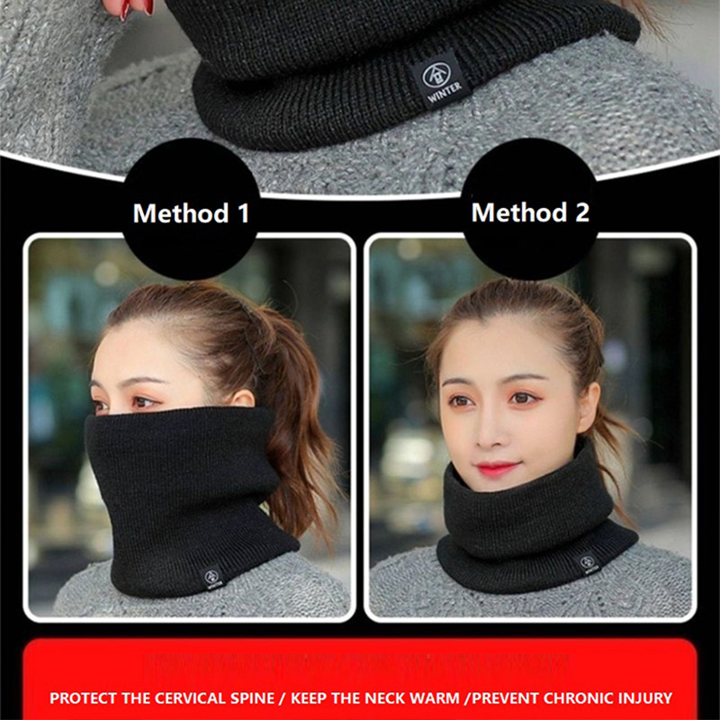 ผ้าคลุมคอแบบหนาบุขนแกะสำหรับฤด - Neck Gaiter Fleece บทวิจารณ์และราคา