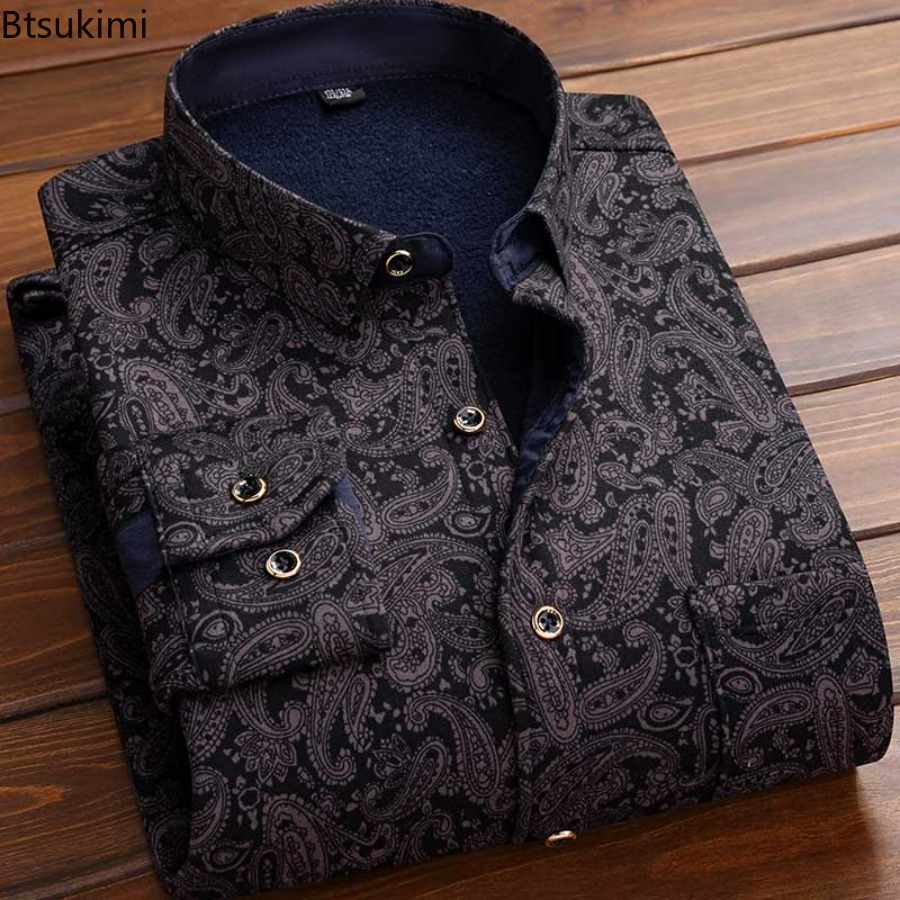 เสื้อเชิ้ตผ้าสักหลาดผู้ชาย 202 - Flannel Shirt Lined บทวิจารณ์และราคา