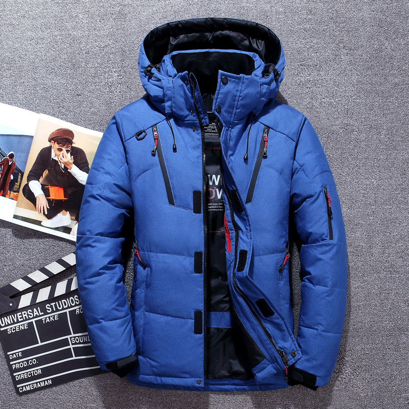 -เสื้อผ้าผู้ชายสำหรับฤดูหนาว20 - Down Jacket Packable บทวิจารณ์และราคา